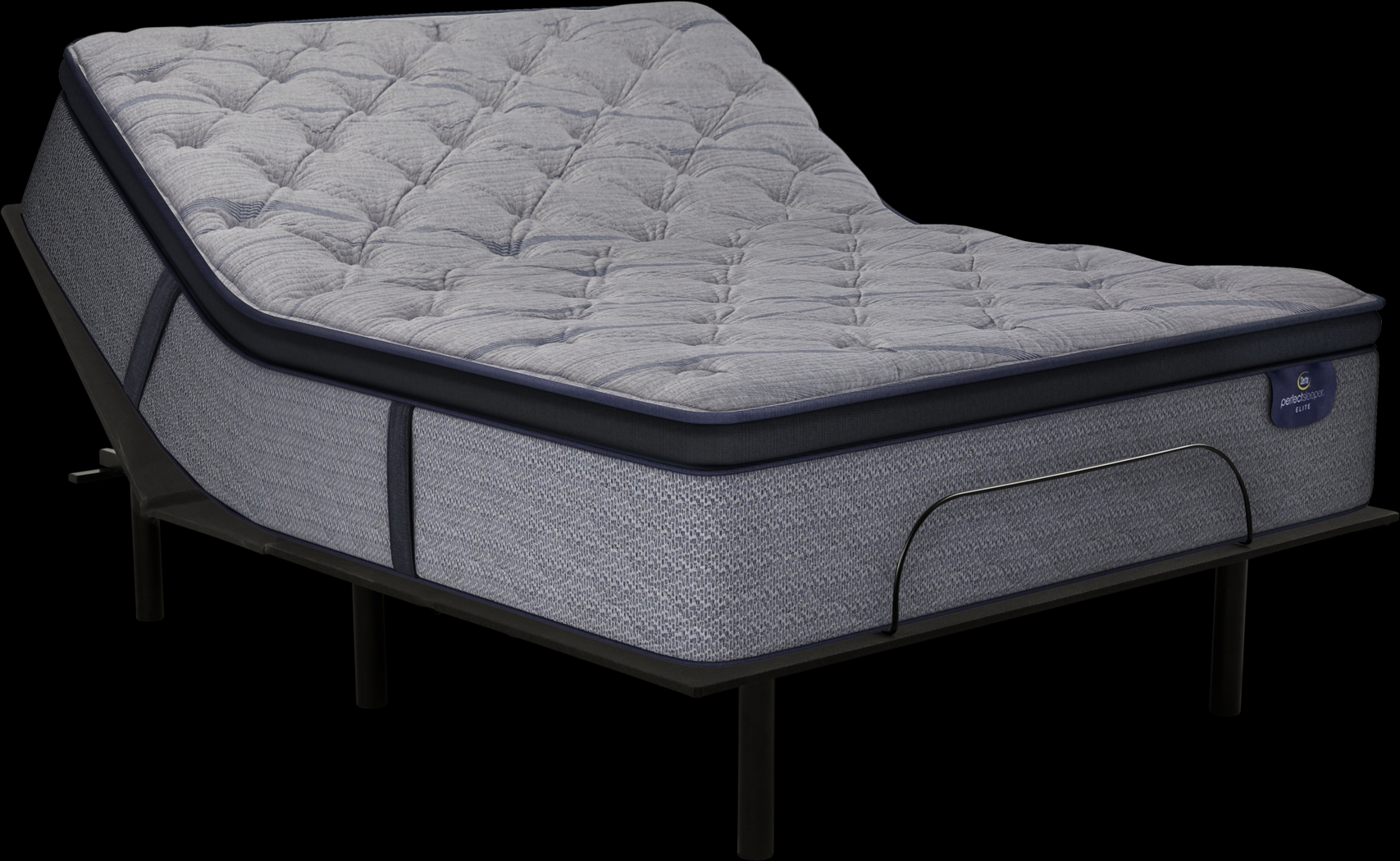 Serta Perfect Sleeper Vernon Hills Queen Mattress with RTG Sleep 2000 Adjustable Base - Thumbnail - Image 1