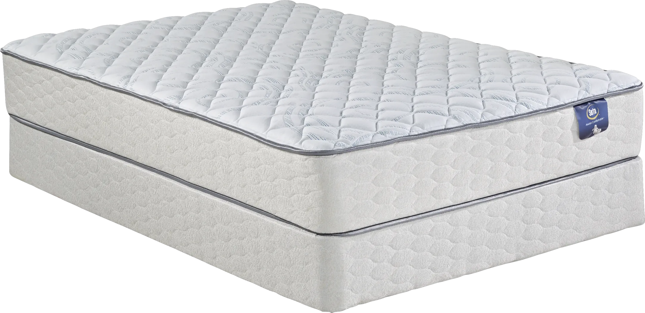 Serta Sertapedic Mockingbird Low Profile Full Mattress Set - Thumbnail - Image 1