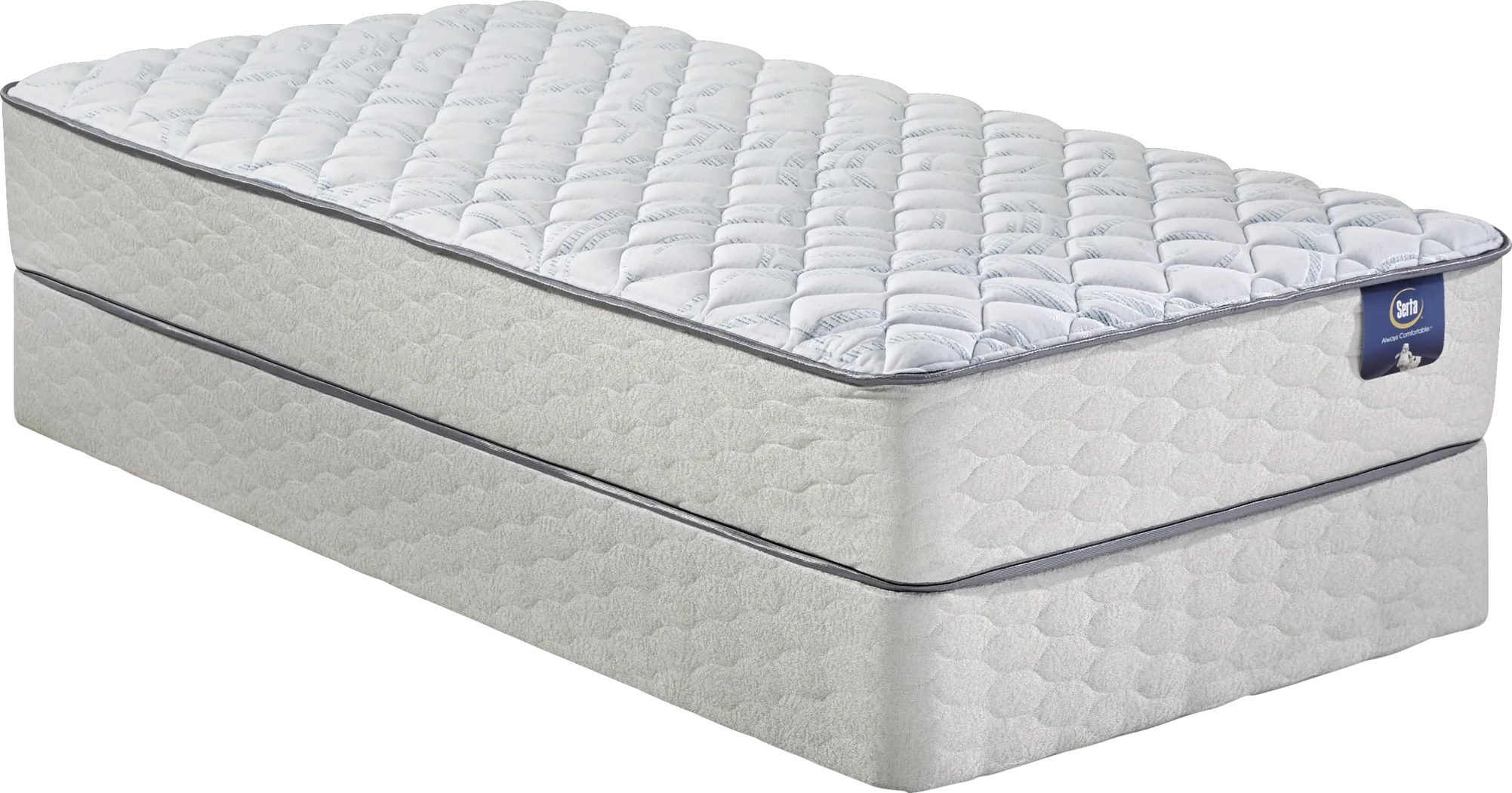 Serta Sertapedic Mockingbird Low Profile Twin Mattress Set - Thumbnail - Image 1