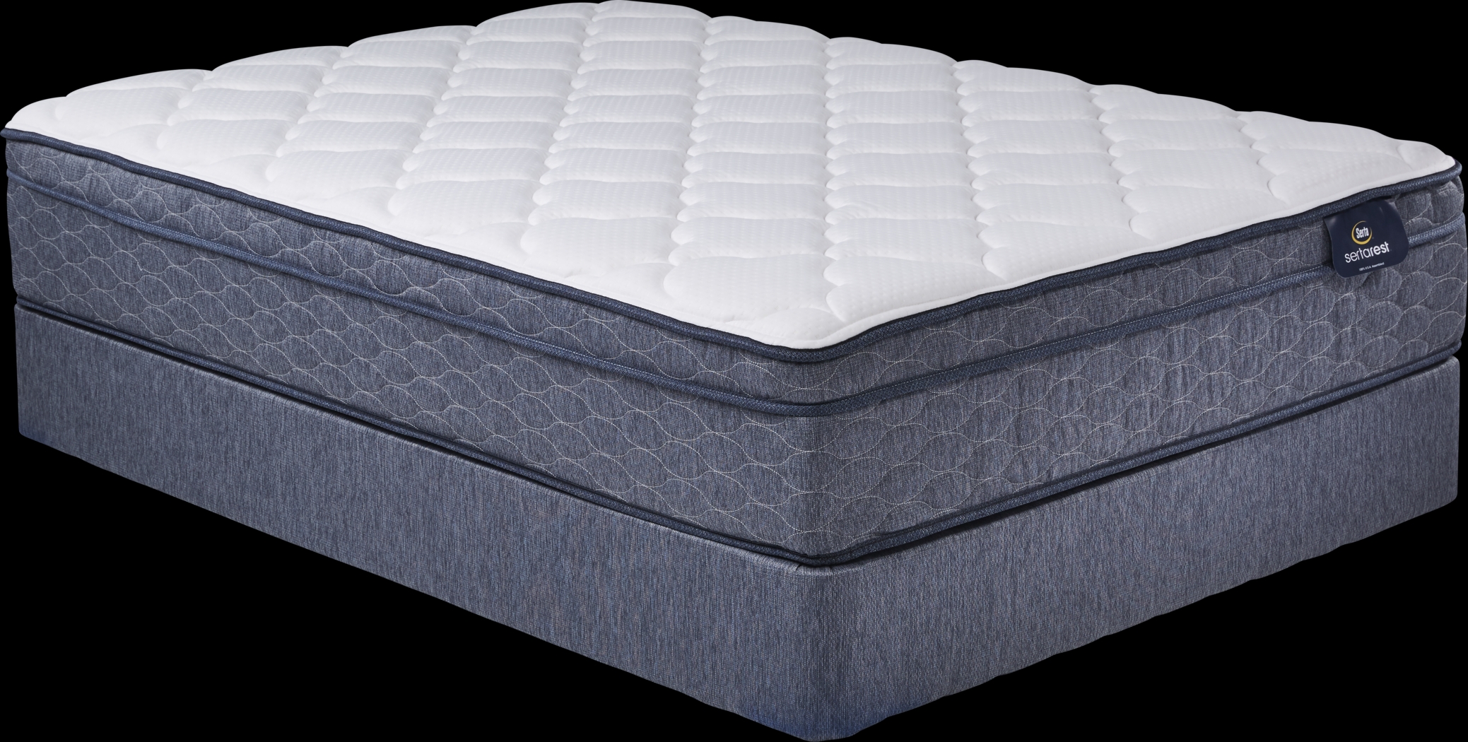 Serta Witmere Low Profile Full Mattress Set - Thumbnail - Image 1