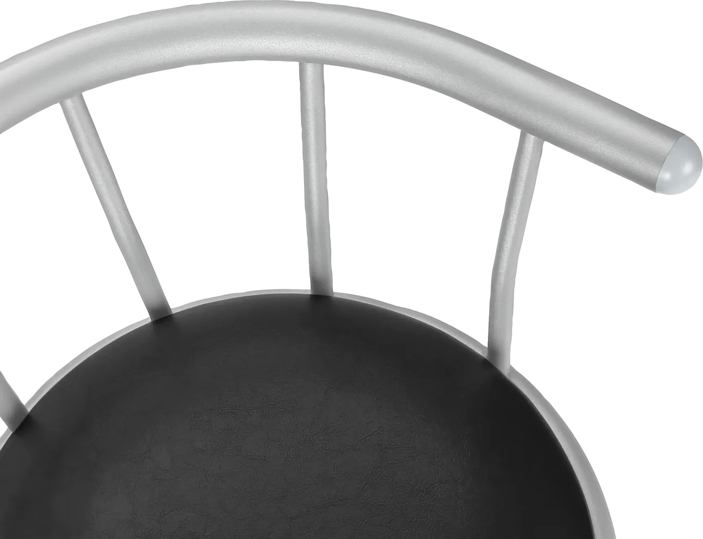 Sesslie Black Swivel Barstool, Set of 2 - Image 5