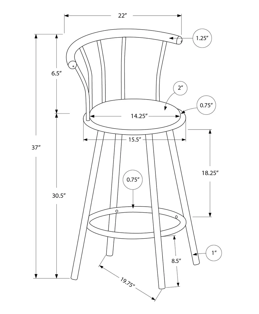 Sesslie Gray Swivel Barstool, Set of 2 - Image 11