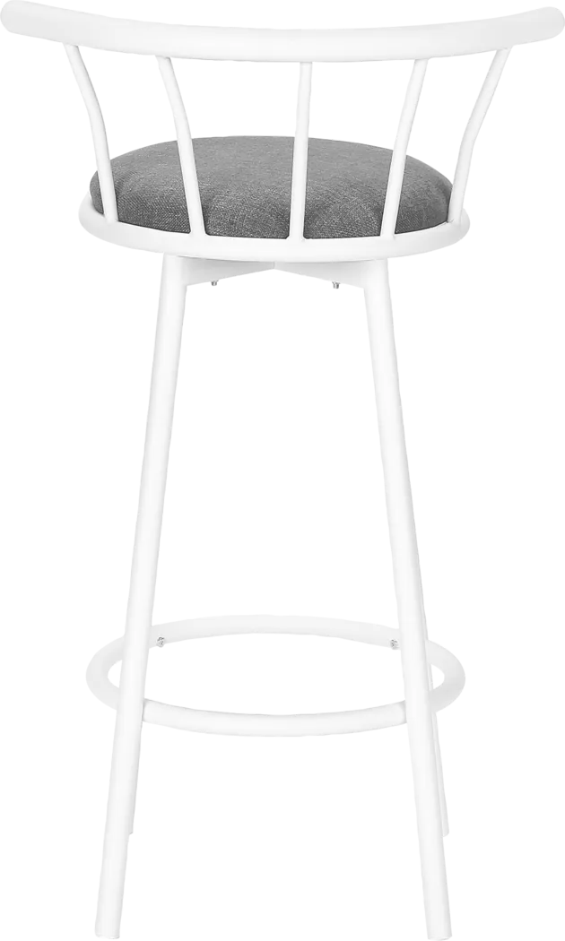 Sesslie Gray Swivel Barstool, Set of 2 - Image 8