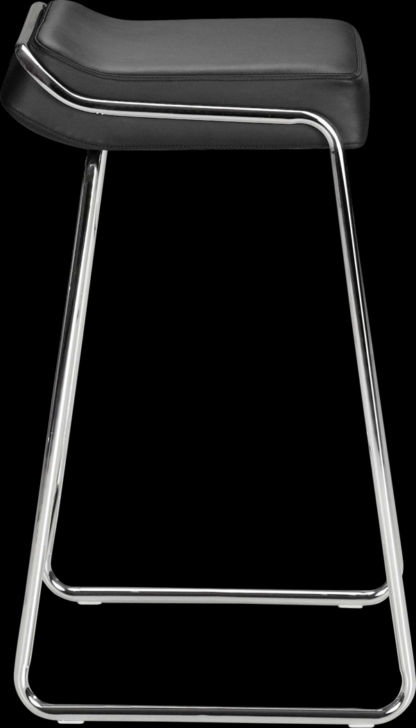 Setera Black Bar Stool, Set of 2 - Thumbnail - Image 3