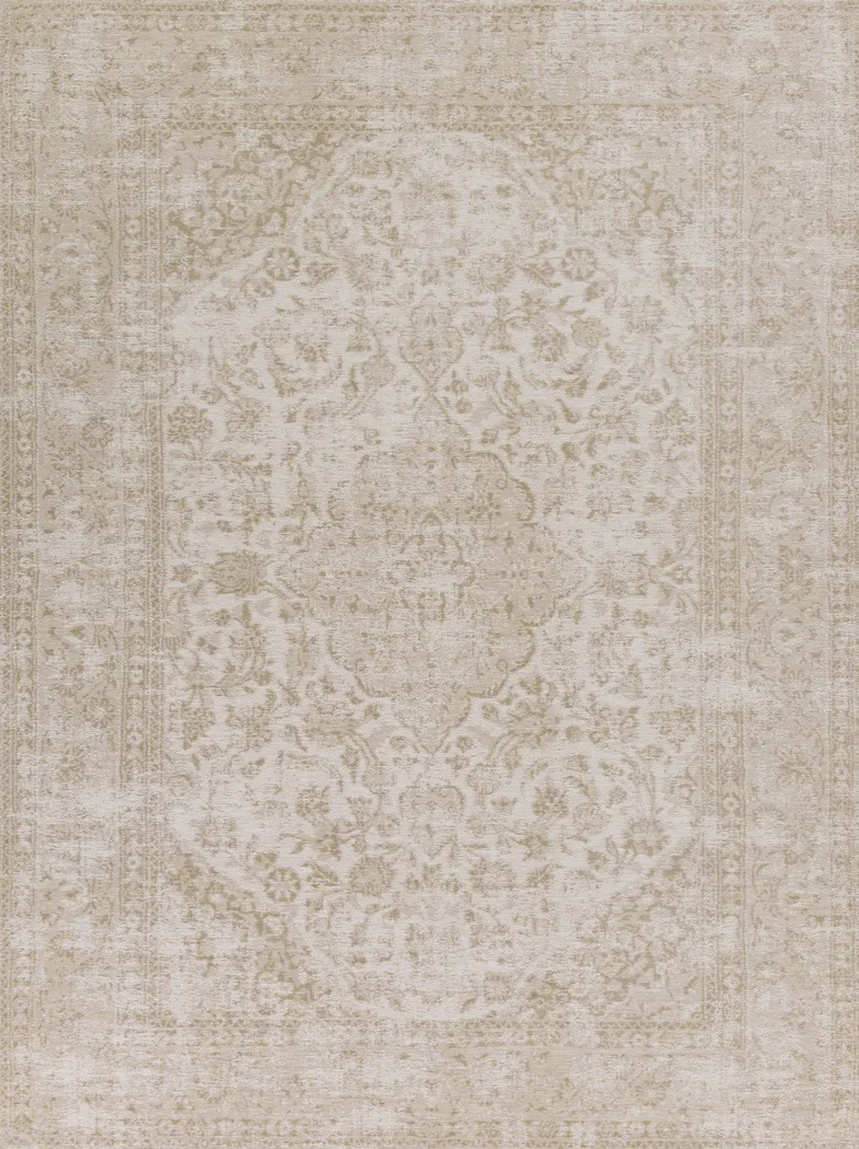Seti Beige 6'7 x 9'6 Rug - Thumbnail - Image 1