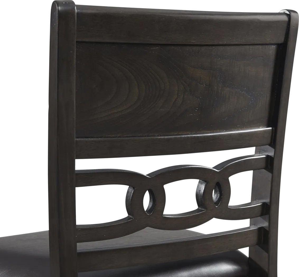 Sevag Brown Side Chair, Set of 2 - Thumbnail - Image 5