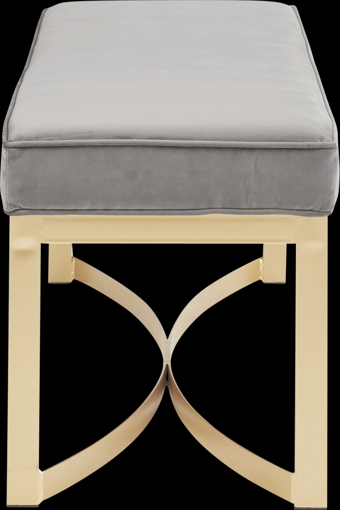 Sewall Gray Accent Bench - Thumbnail - Image 4