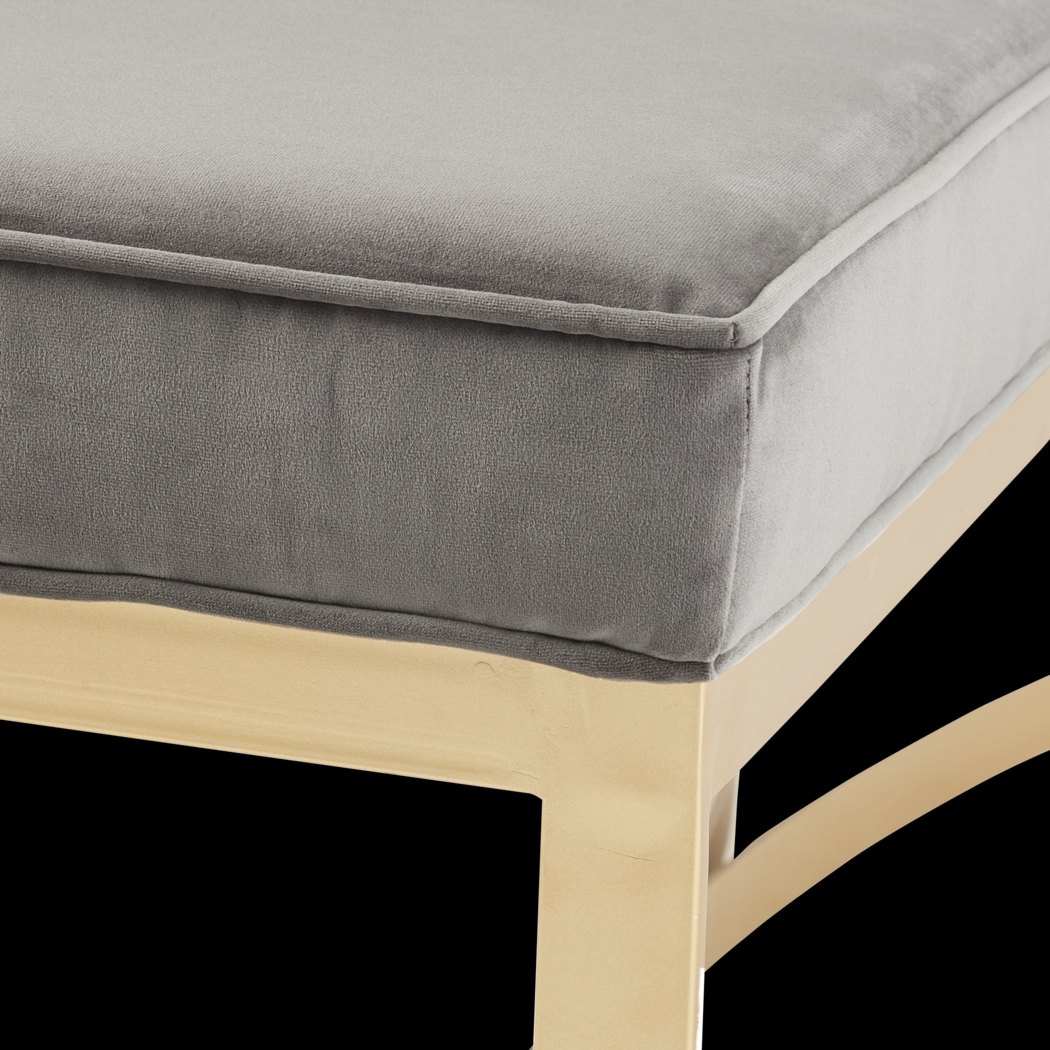 Sewall Gray Accent Bench - Thumbnail - Image 5