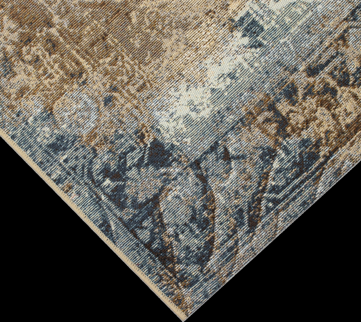 Seward Blue 7'10 x 9'10 Indoor/Outdoor Rug - Thumbnail - Image 6