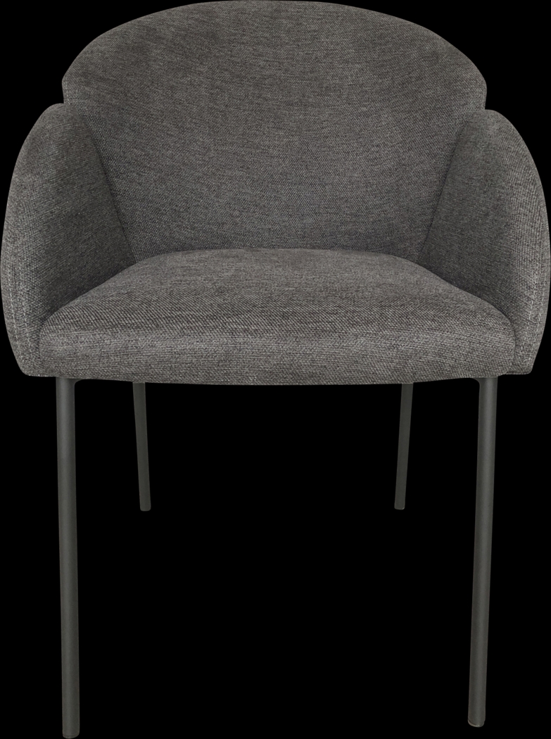 Seymoore Gray Dining Chair, Set of 2 - Thumbnail - Image 2