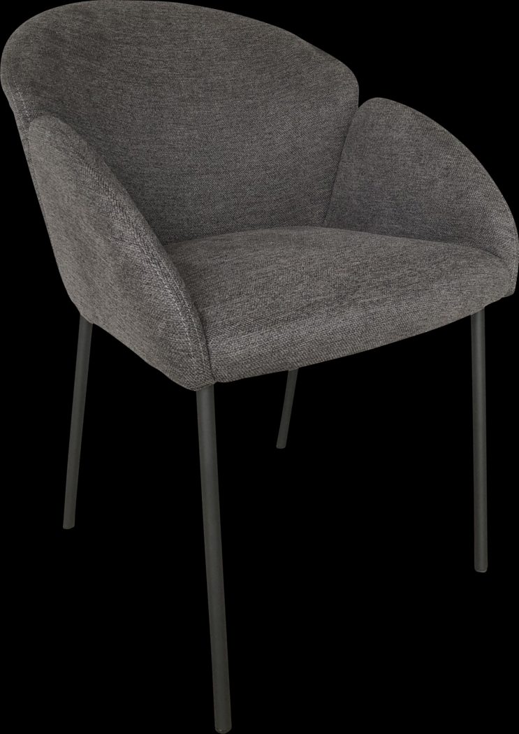 Seymoore Gray Dining Chair, Set of 2 - Thumbnail - Image 3