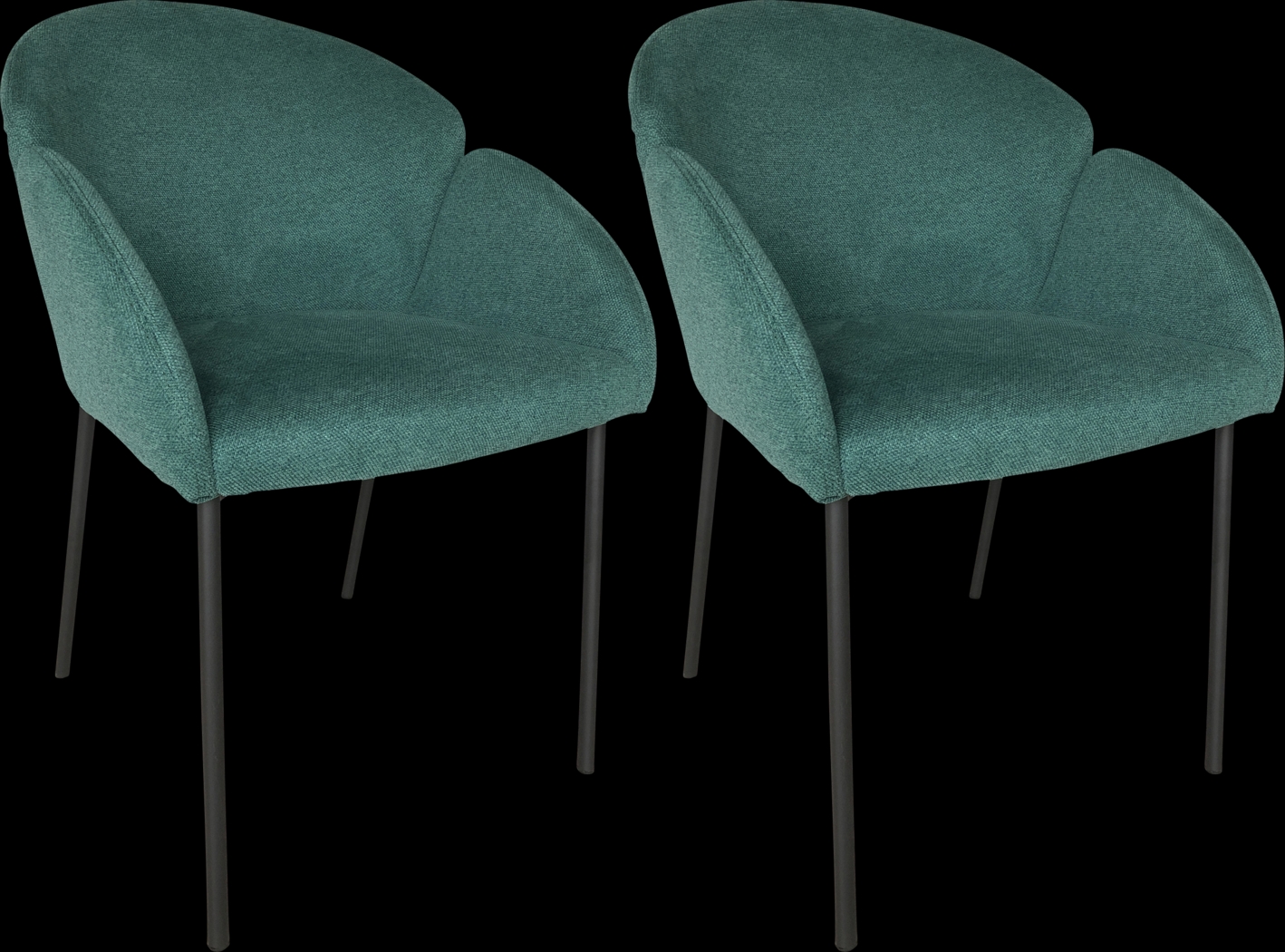 Seymoore Green Dining Chair, Set of 2 - Thumbnail - Image 1