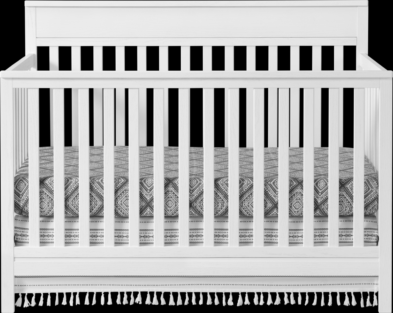 Seymore White Convertible Crib - Thumbnail - Image 7
