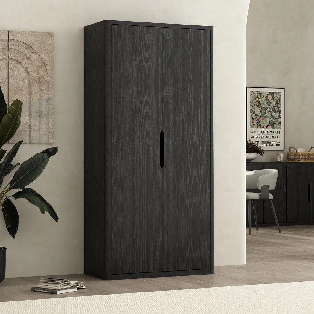 Shadebooks II Black Storage Cabinet - Thumbnail - Image 2