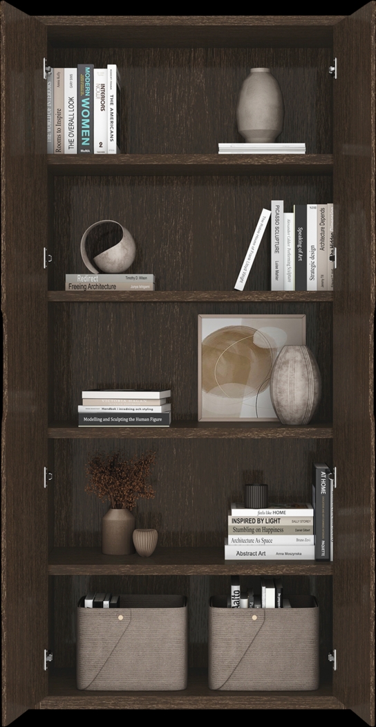 Shadebooks II Brown Storage Cabinet - Thumbnail - Image 8