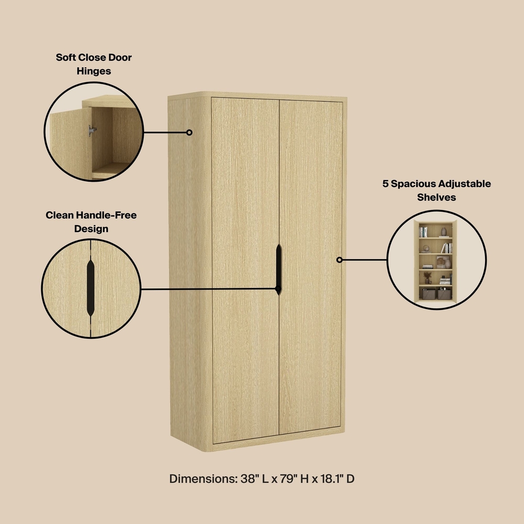 Shadebooks II Natural Storage Cabinet - Thumbnail - Image 7
