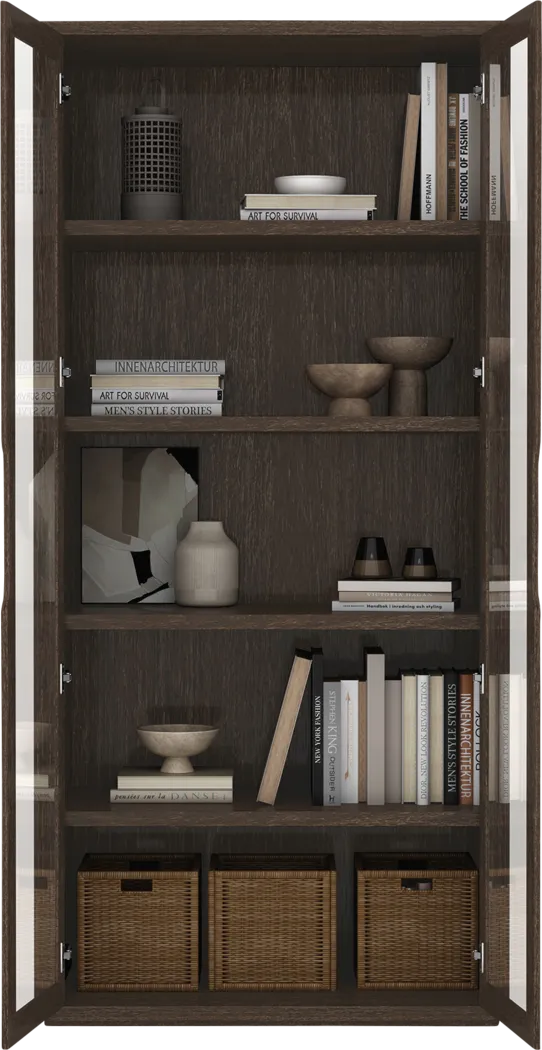 Shadebooks III Brown Accent Cabinet - Thumbnail - Image 9