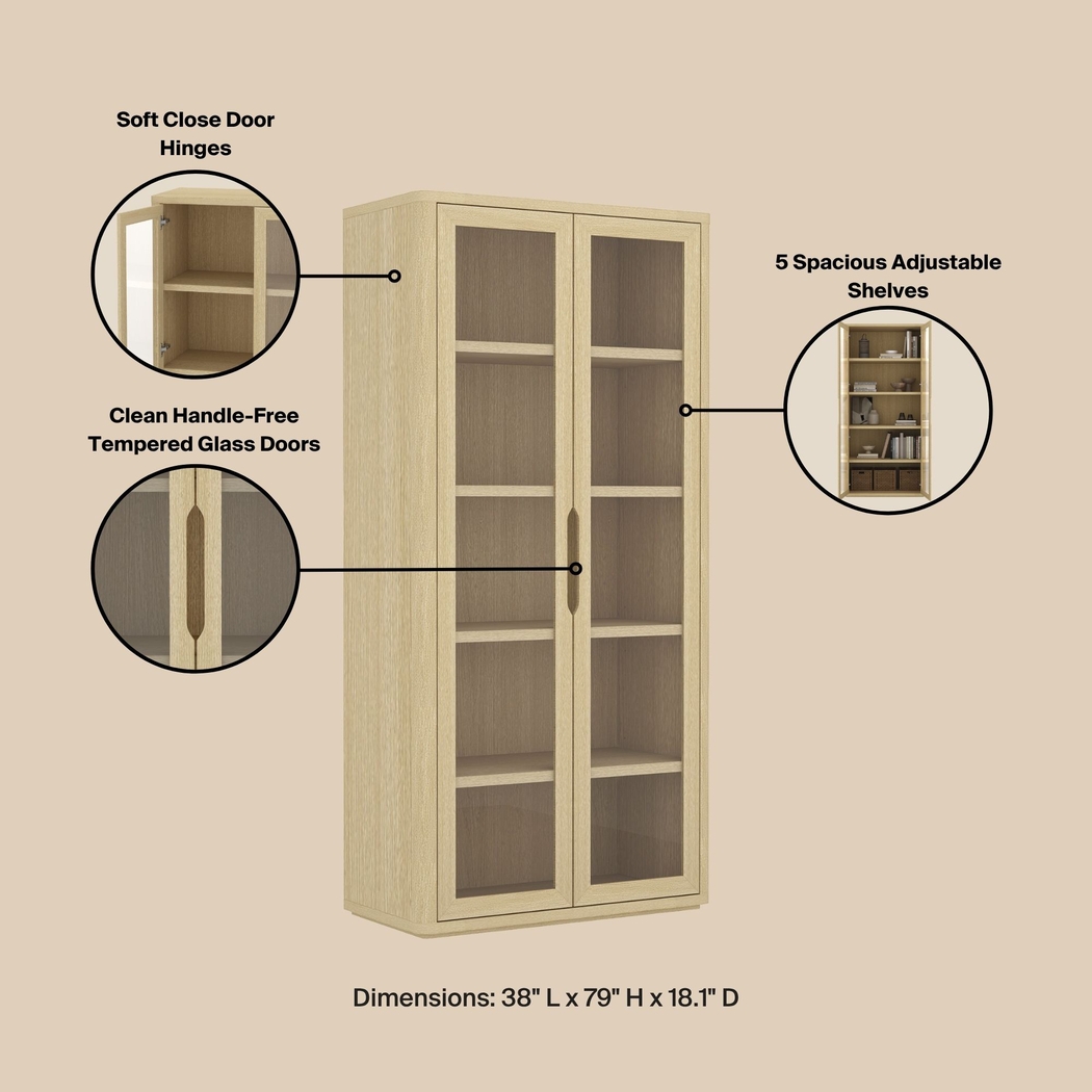 Shadebooks III Natural Accent Cabinet - Thumbnail - Image 9