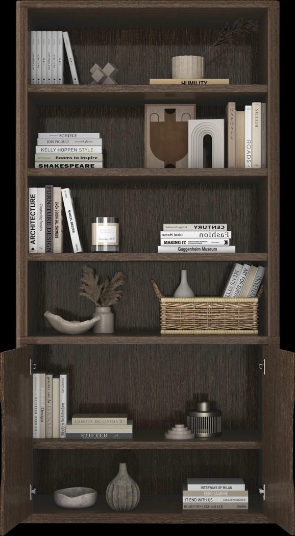 Shadebooks IV Brown Bookcase - Thumbnail - Image 7