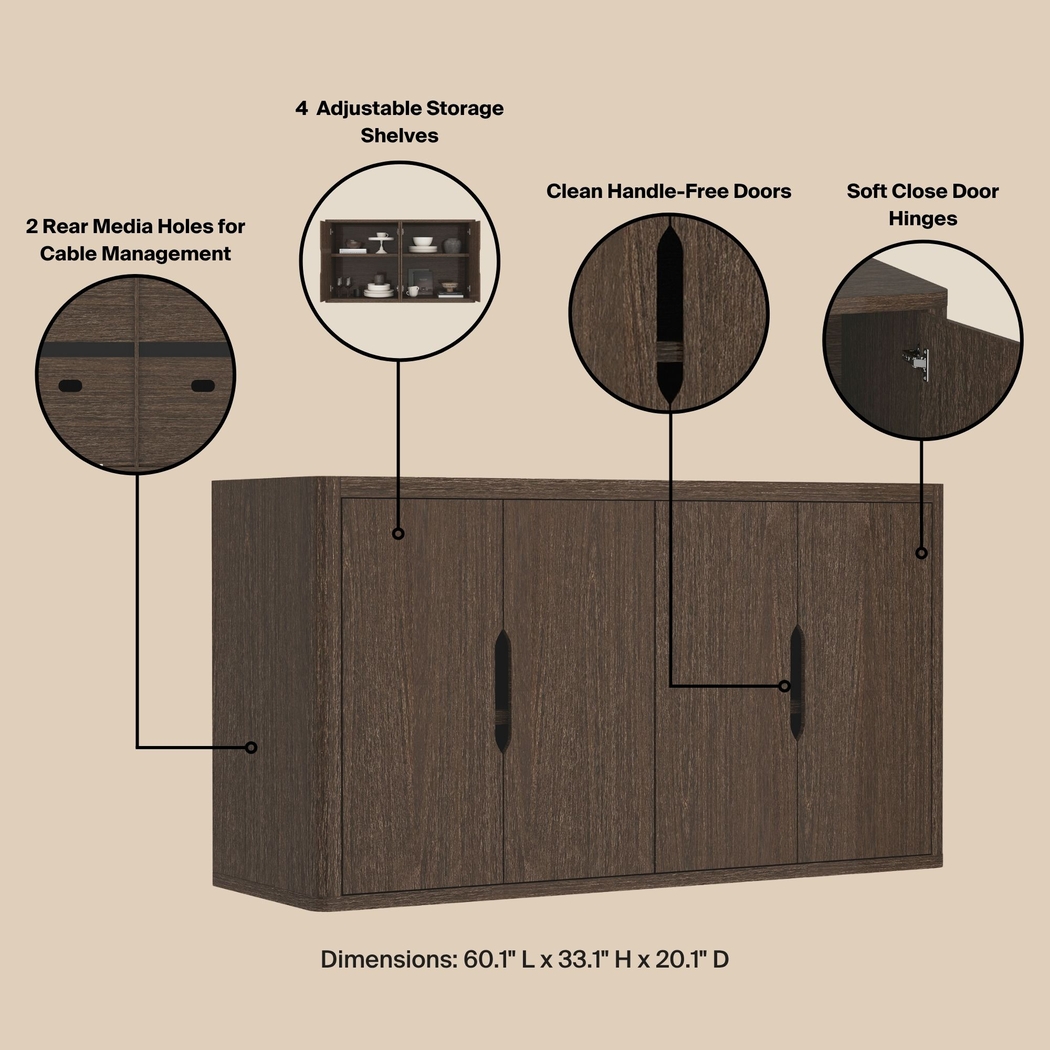 Shadebooks V Brown Sideboard - Thumbnail - Image 6