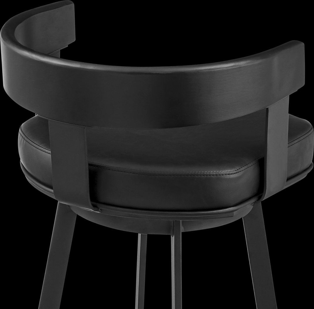 Shadefly I Black Counter Height Stool - Thumbnail - Image 3