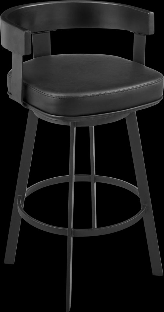 Shadefly I Black Counter Height Stool - Thumbnail - Image 1