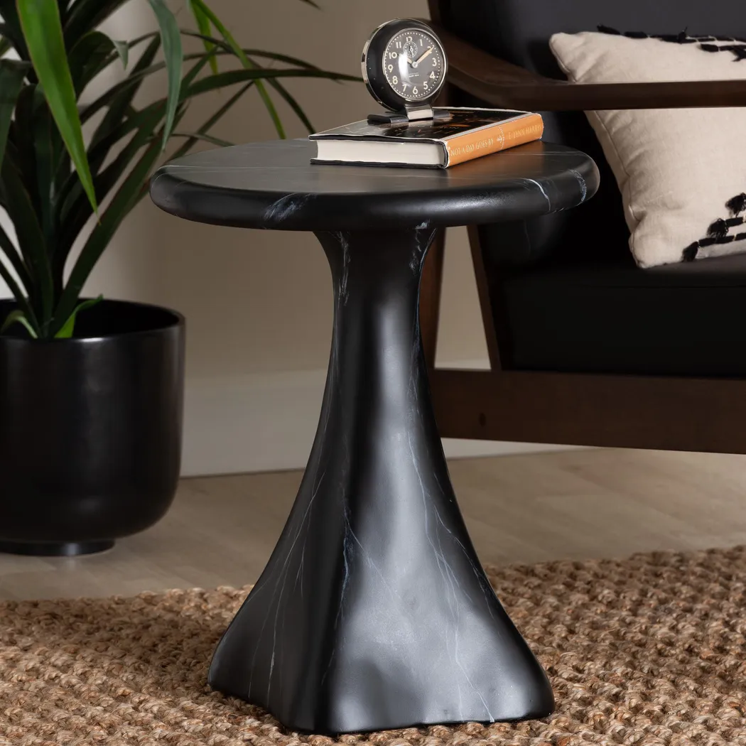 Shadetube Black End Table - Thumbnail - Image 2
