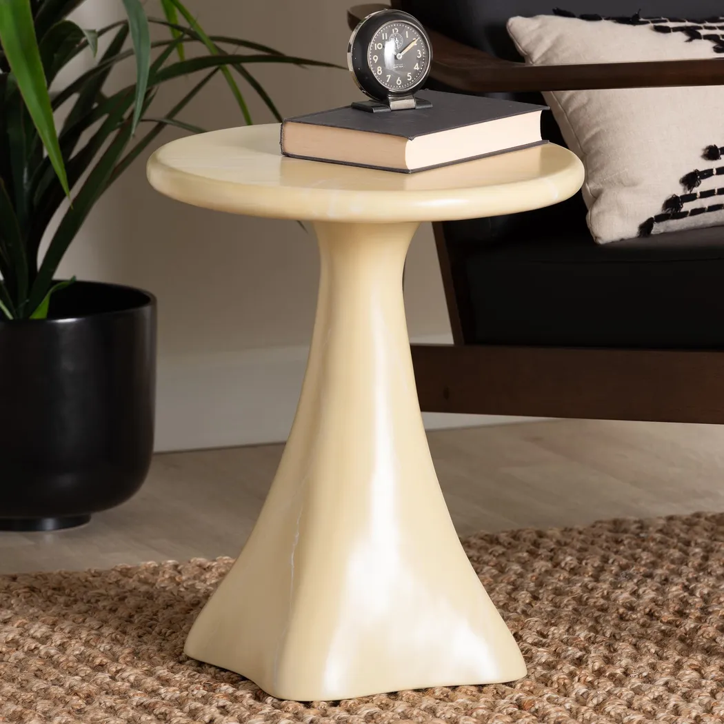 Shadetube Cream End Table - Thumbnail - Image 2