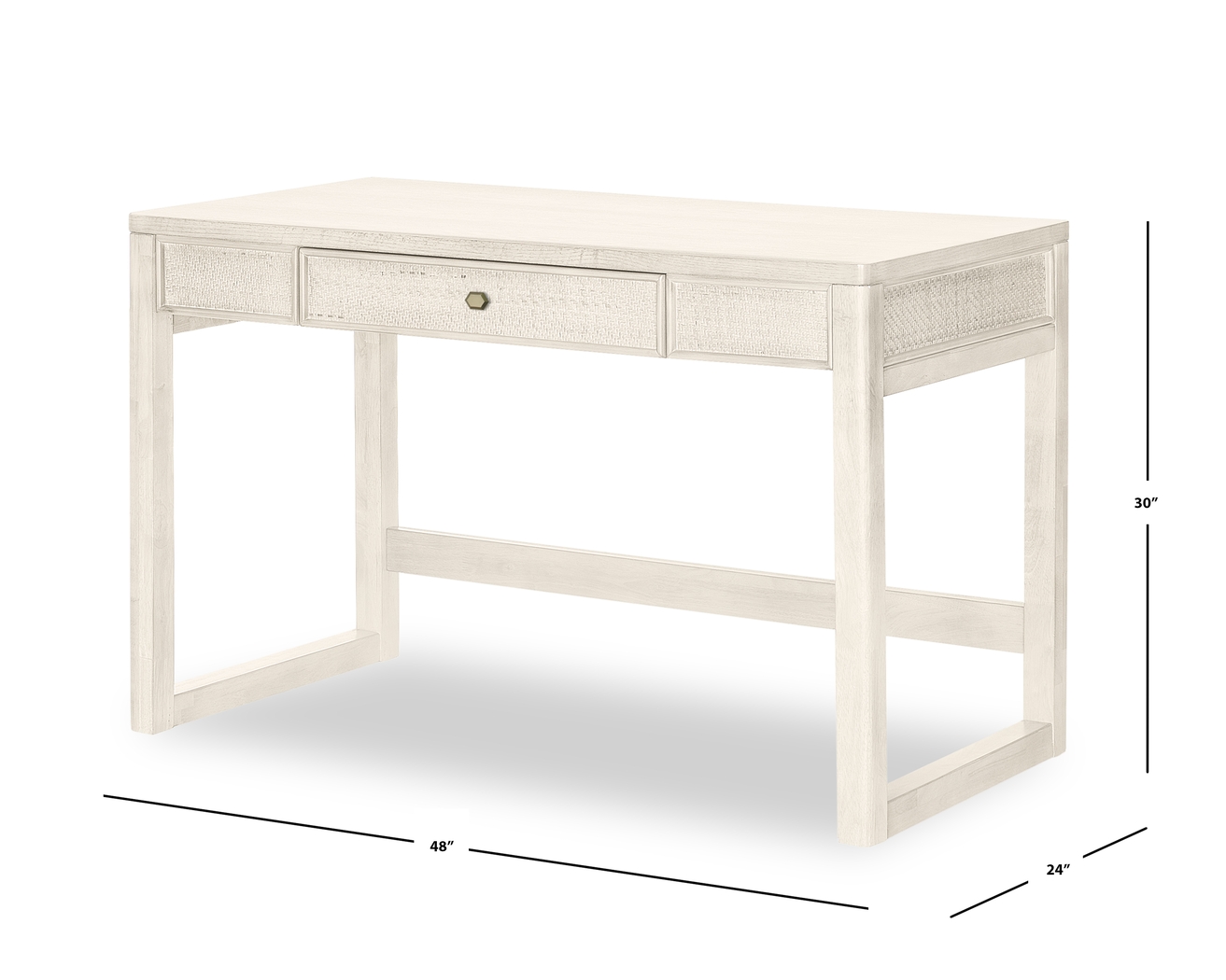 Shadewood White Desk - Thumbnail - Image 8