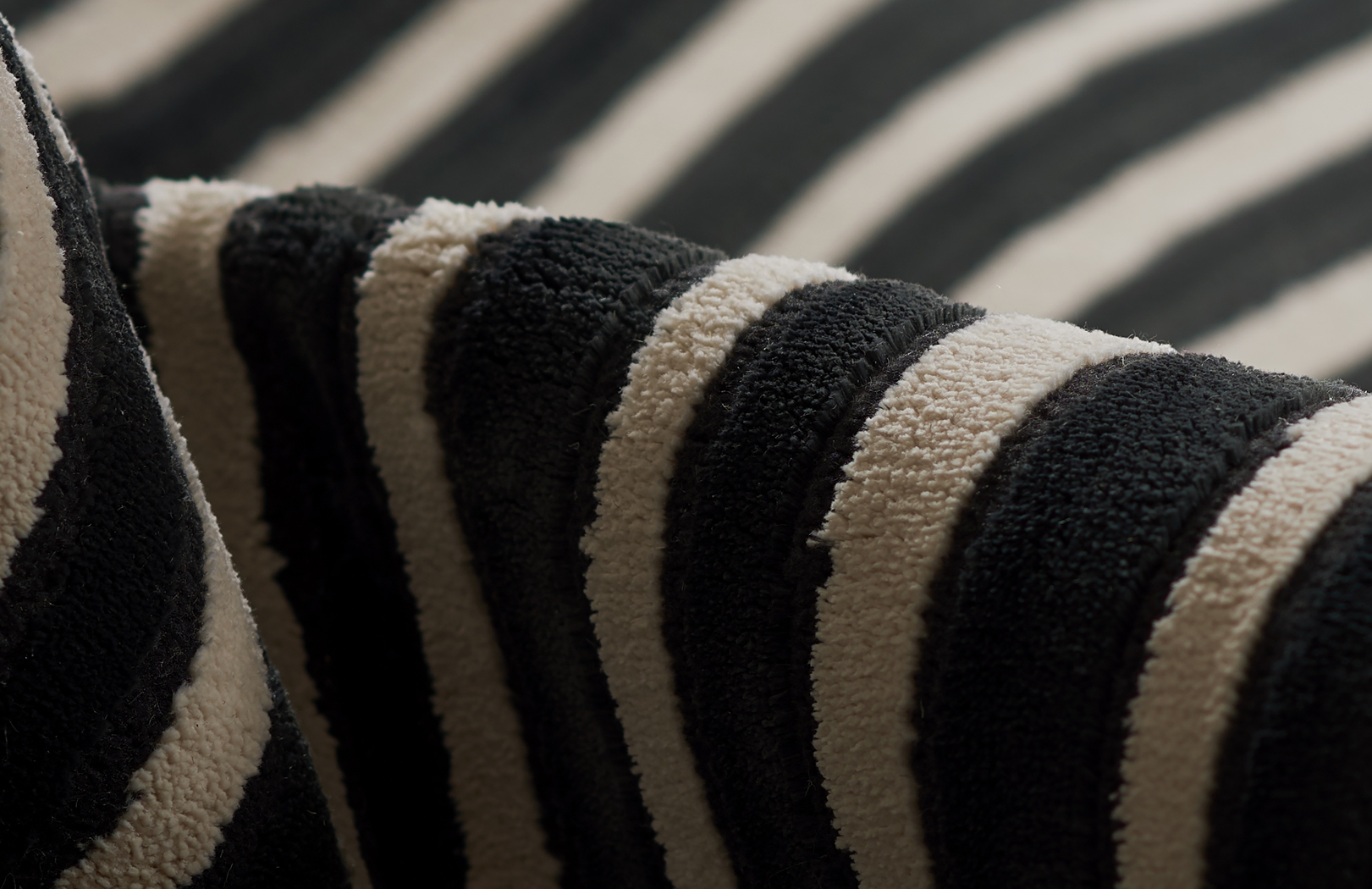 Shadow Black 3'11 x 5'7 Rug - Thumbnail - Image 7