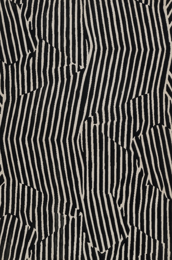 Shadow Black 3'11 x 5'7 Rug - Thumbnail - Image 1