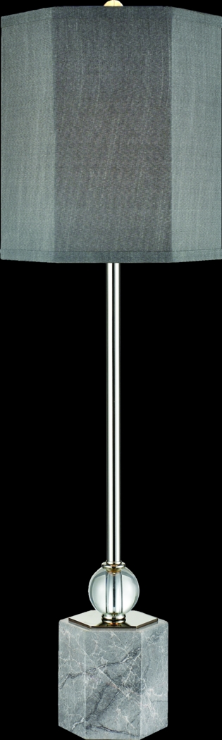 Shadowbrook Hills Gray Lamp - Thumbnail - Image 1