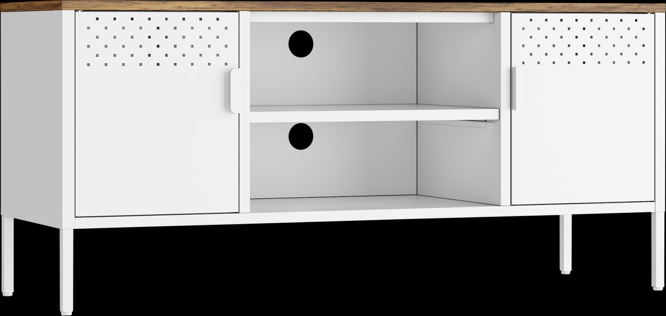 Shadoworks White 47.5 in. Console - Thumbnail - Image 10