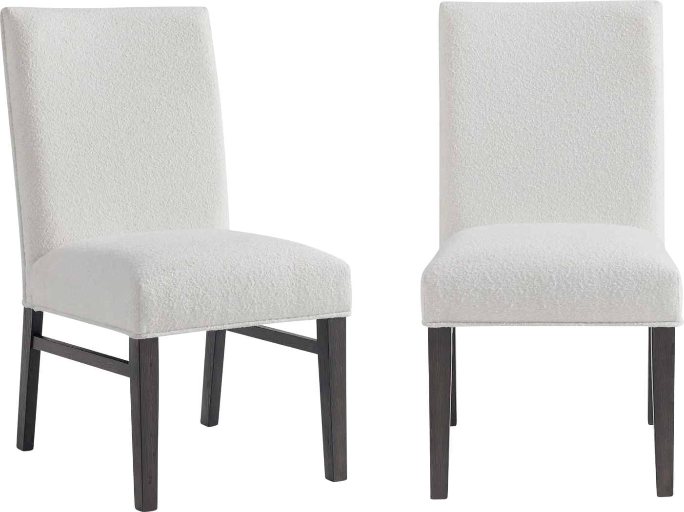 Shadya Black Side Chair, Set of 2 - Thumbnail - Image 1
