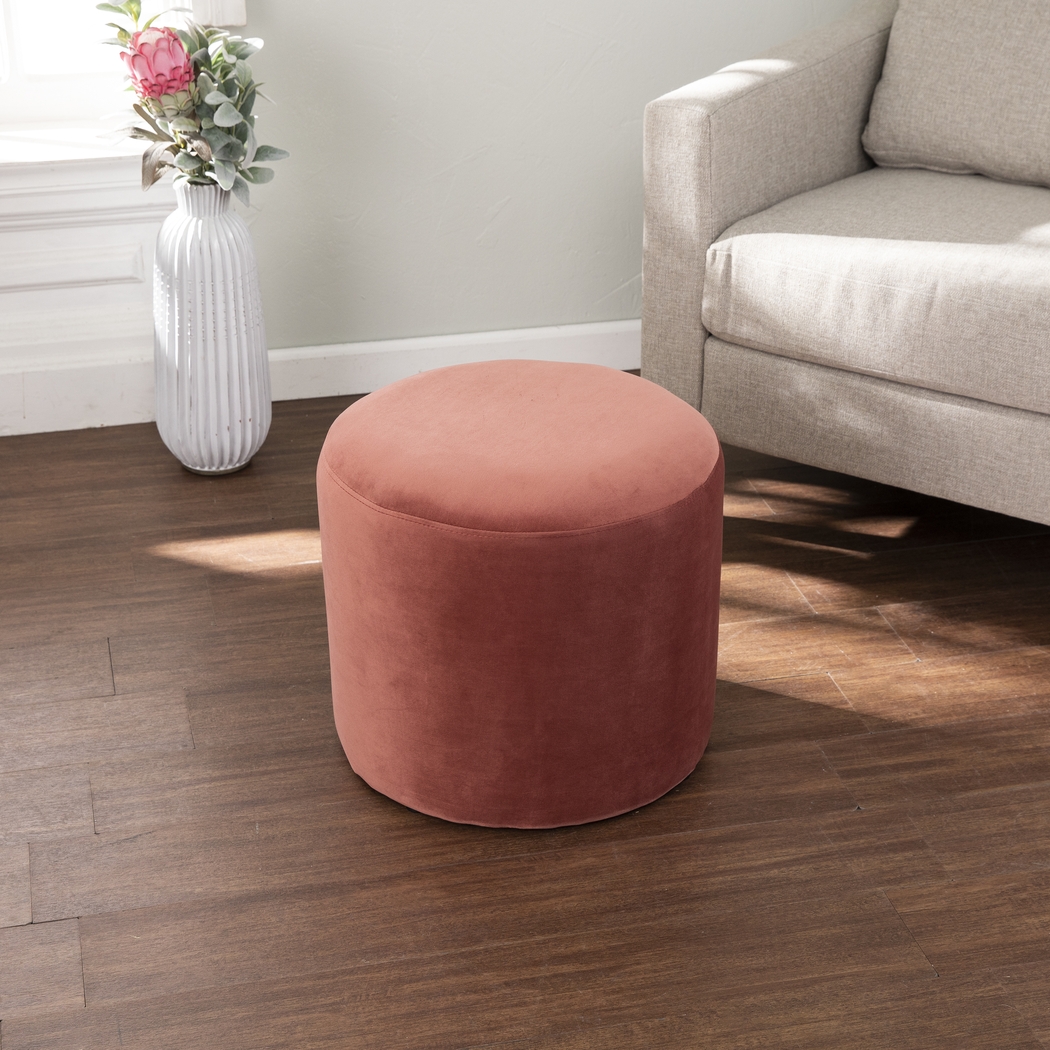 Shagbark Pink Ottoman - Thumbnail - Image 4