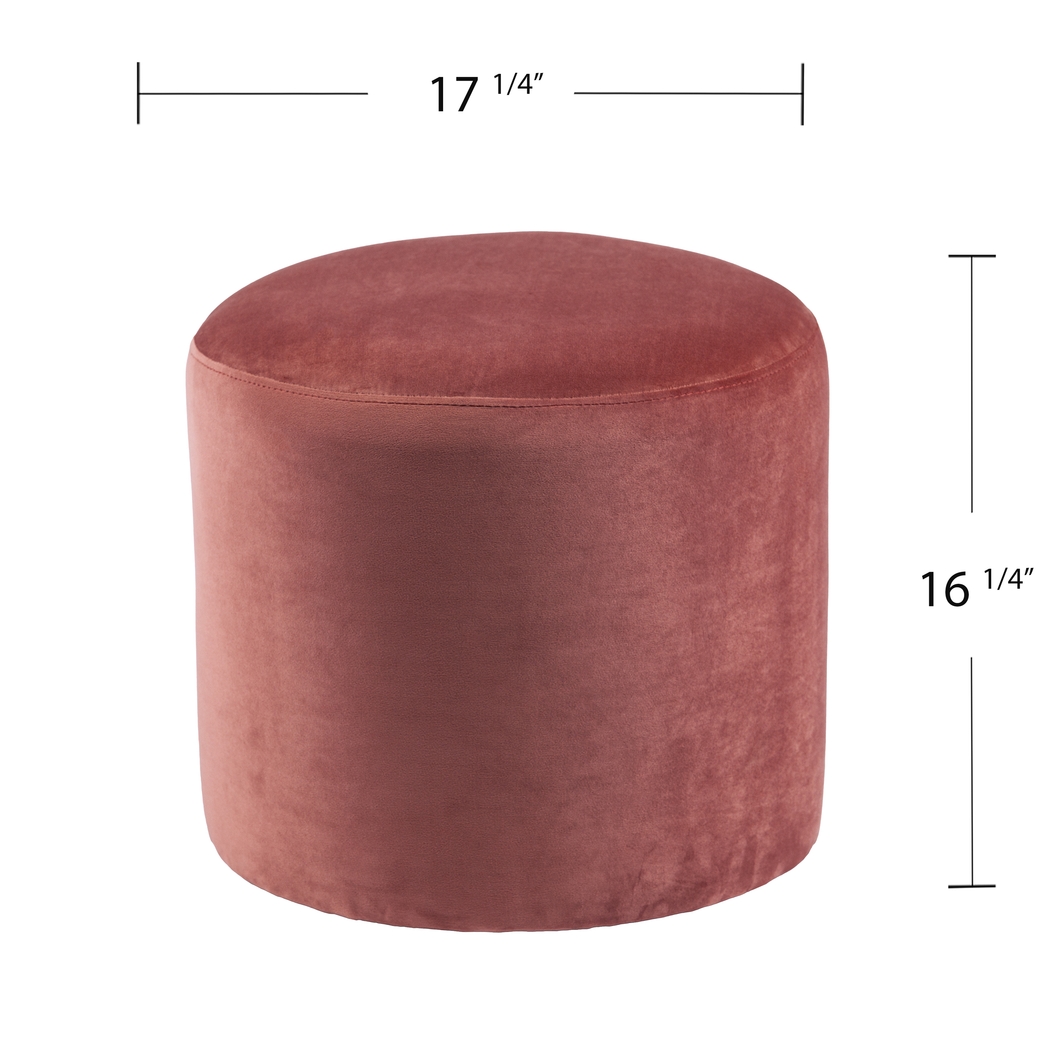 Shagbark Pink Ottoman - Thumbnail - Image 6