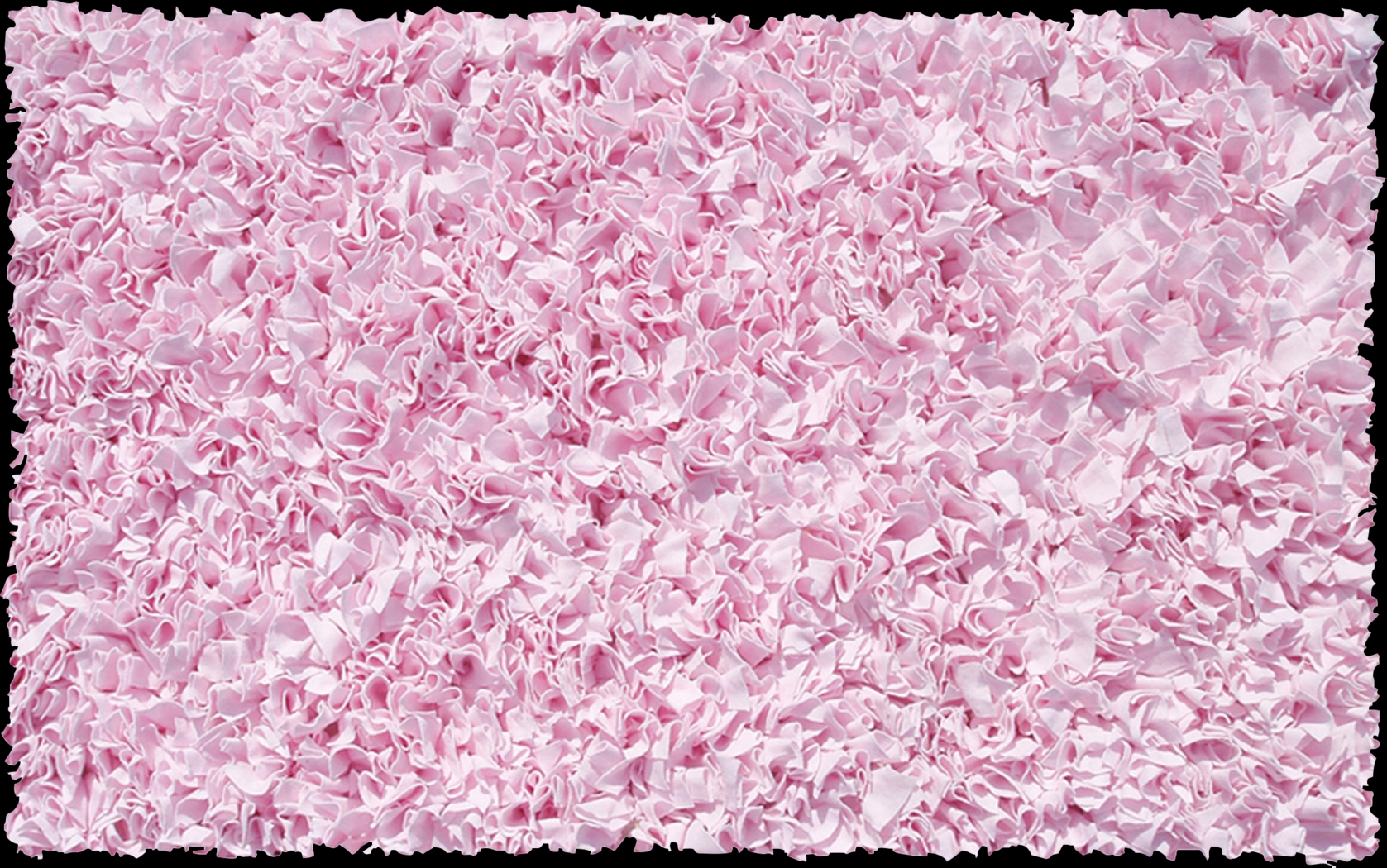 Kids Fuzzy Clouds Pink 5' x 8' Rug - Thumbnail - Image 1