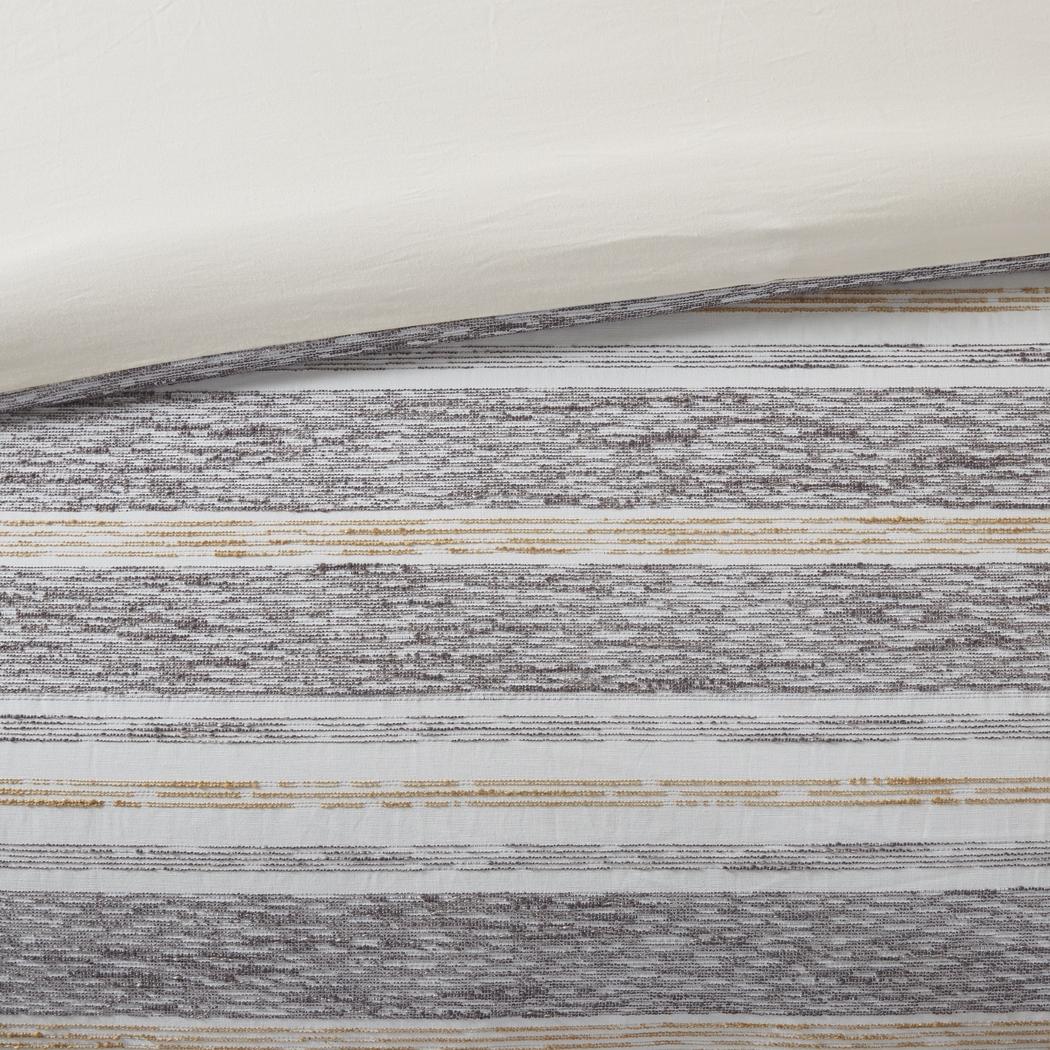 Shahan Charcoal 8 Pc Full/Queen Comforter Set - Thumbnail - Image 10