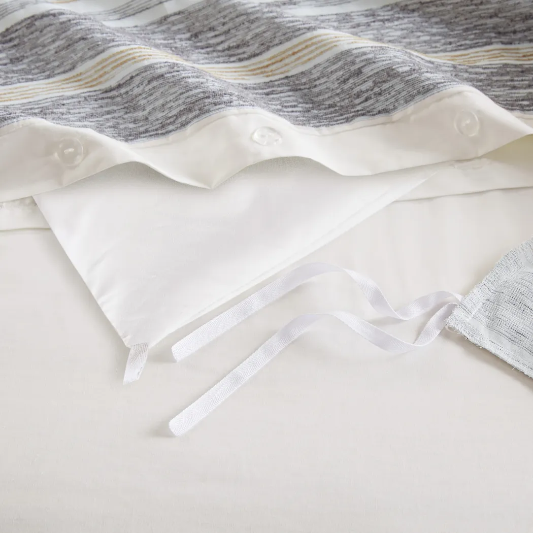 Shahan Charcoal 8 Pc King/California King Comforter Set - Thumbnail - Image 15