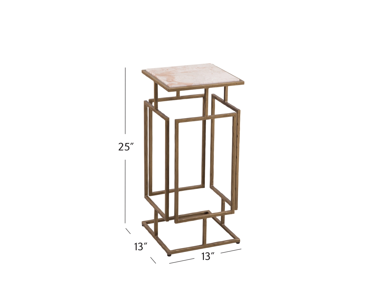 Shakemill Brass Accent Table - Thumbnail - Image 3