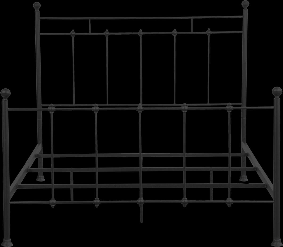 Shaker Heights Bronze Queen Post Bed - Thumbnail - Image 2