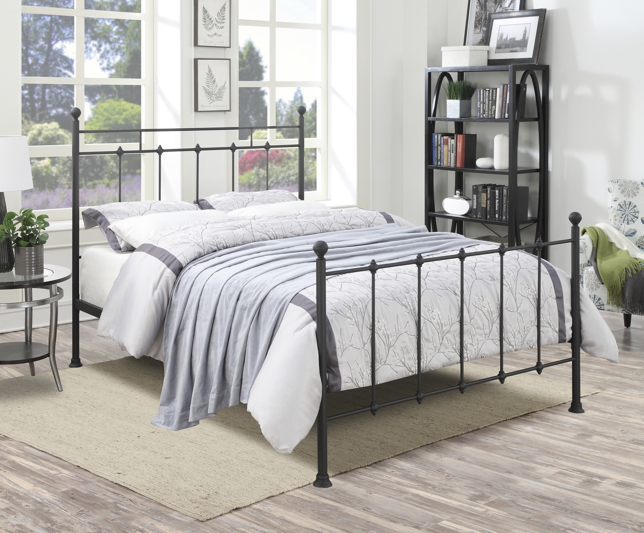 Shaker Heights Bronze Queen Post Bed - Thumbnail - Image 6