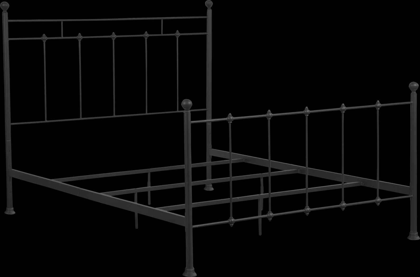 Shaker Heights Bronze Queen Post Bed - Thumbnail - Image 7