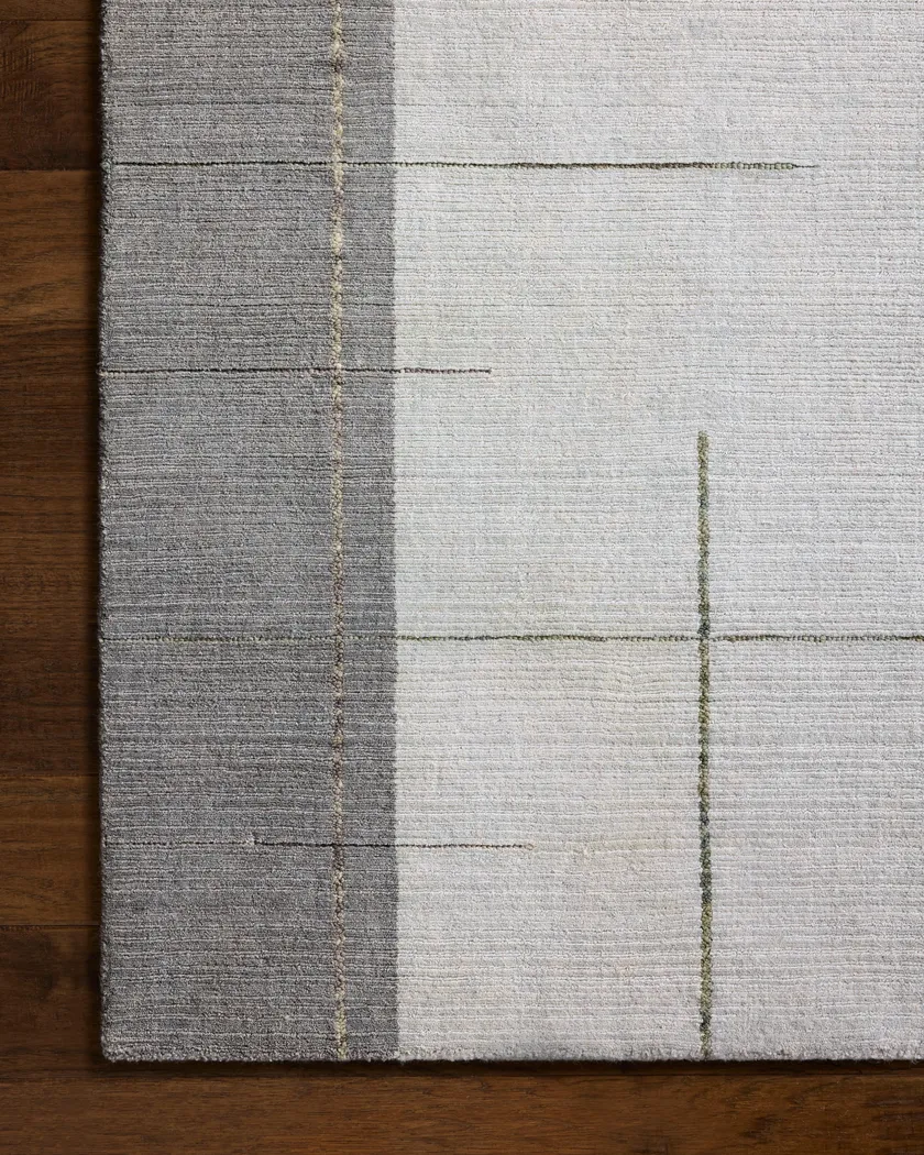 Shalin Light Gray 8'6 x 11'6 Rug - Thumbnail - Image 3