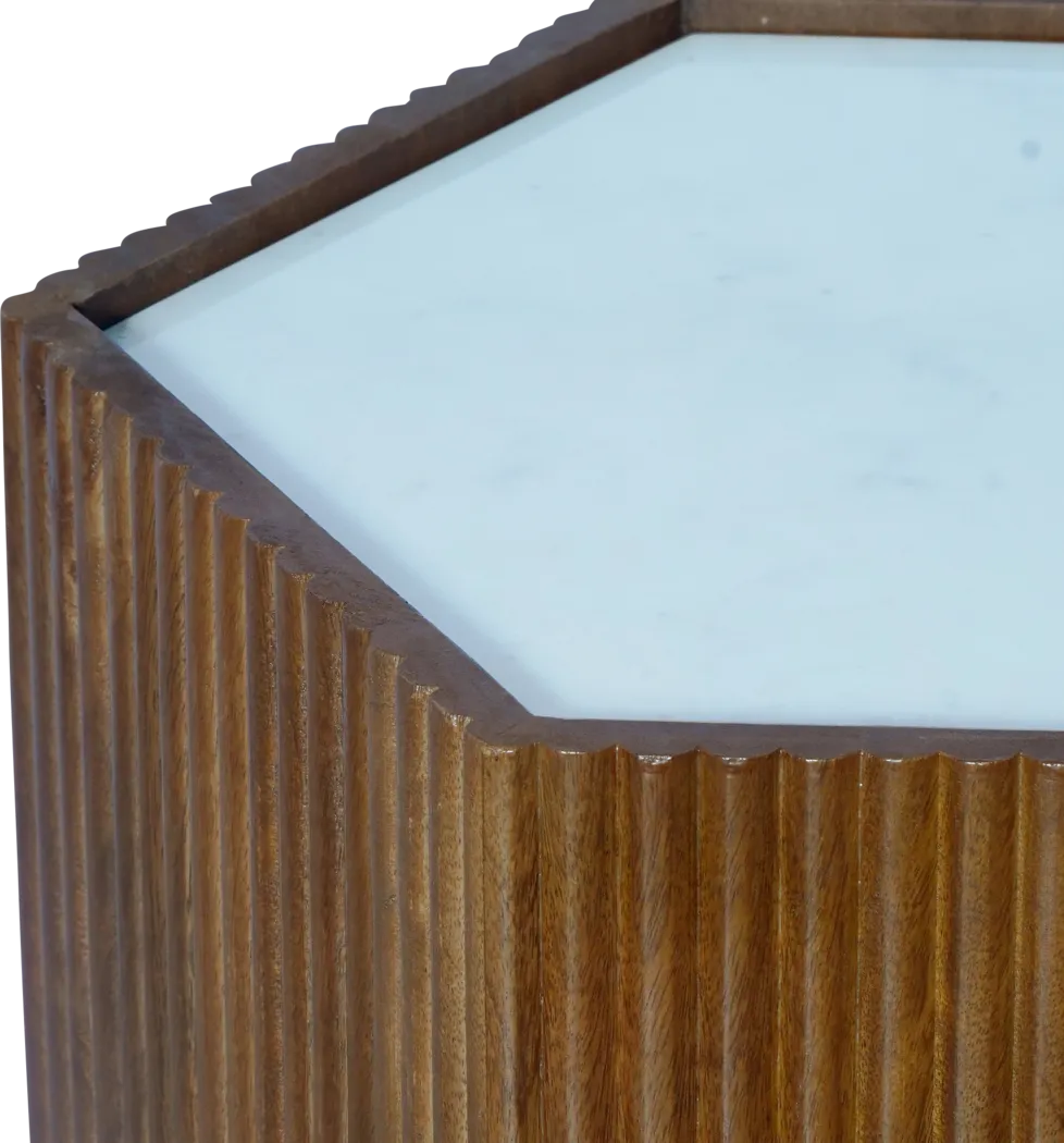 Shalio Brown Accent Table - Thumbnail - Image 4