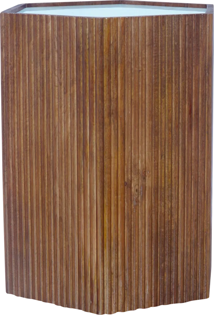 Shalio Brown Accent Table - Thumbnail - Image 1