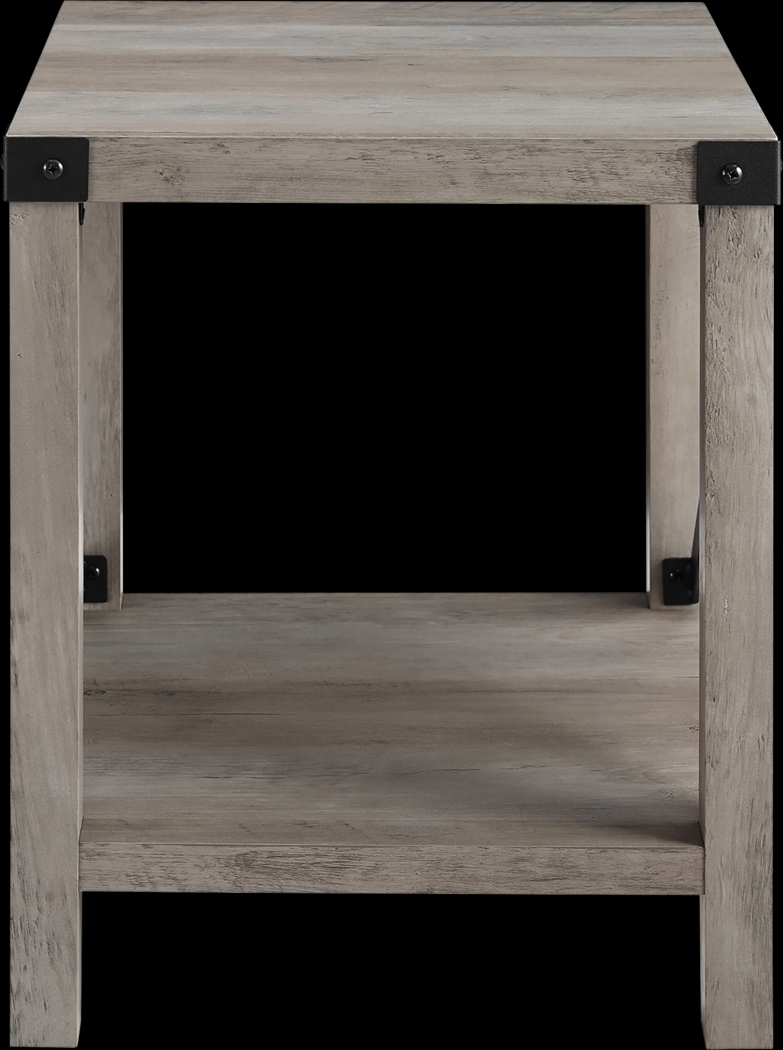 Shamblin Gray End Table - Thumbnail - Image 2
