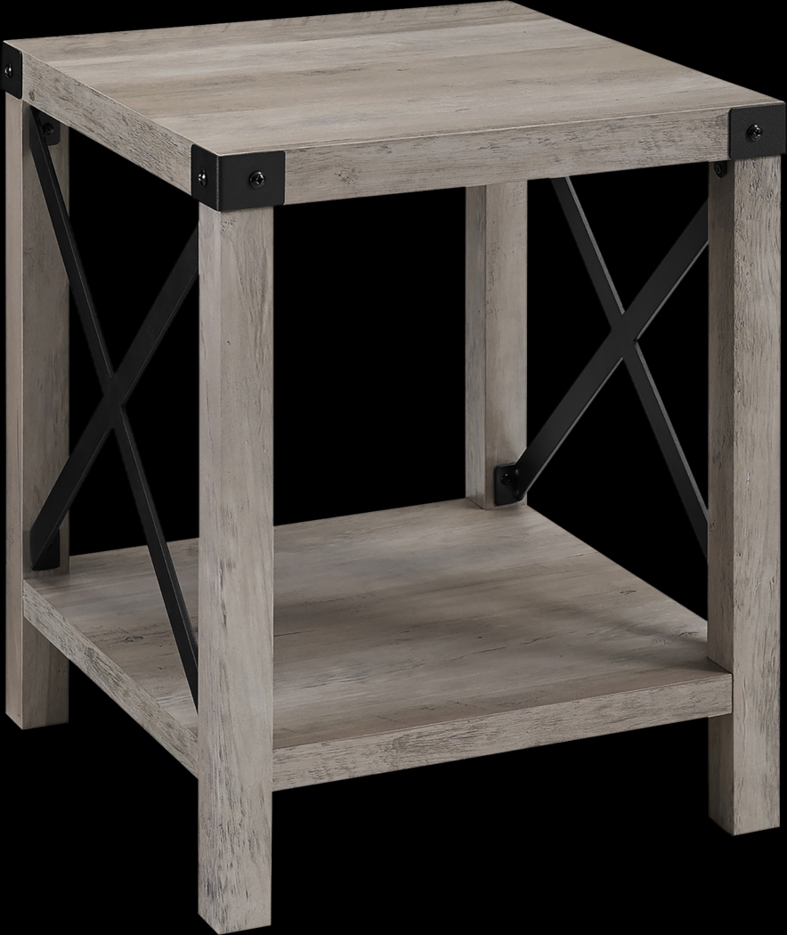 Shamblin Gray End Table - Thumbnail - Image 1