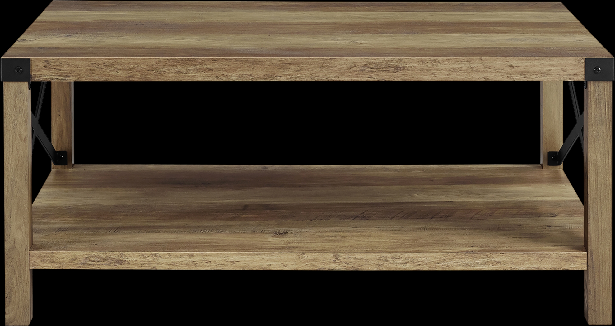 Shamblin Oak Cocktail Table - Thumbnail - Image 2