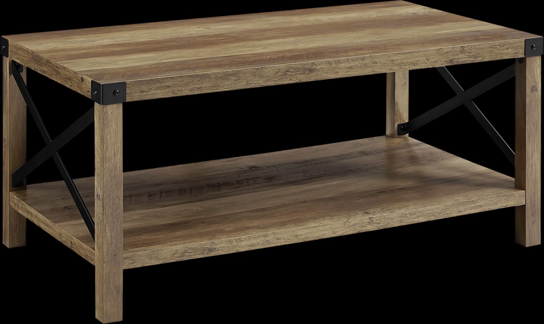 Shamblin Oak Cocktail Table - Thumbnail - Image 1